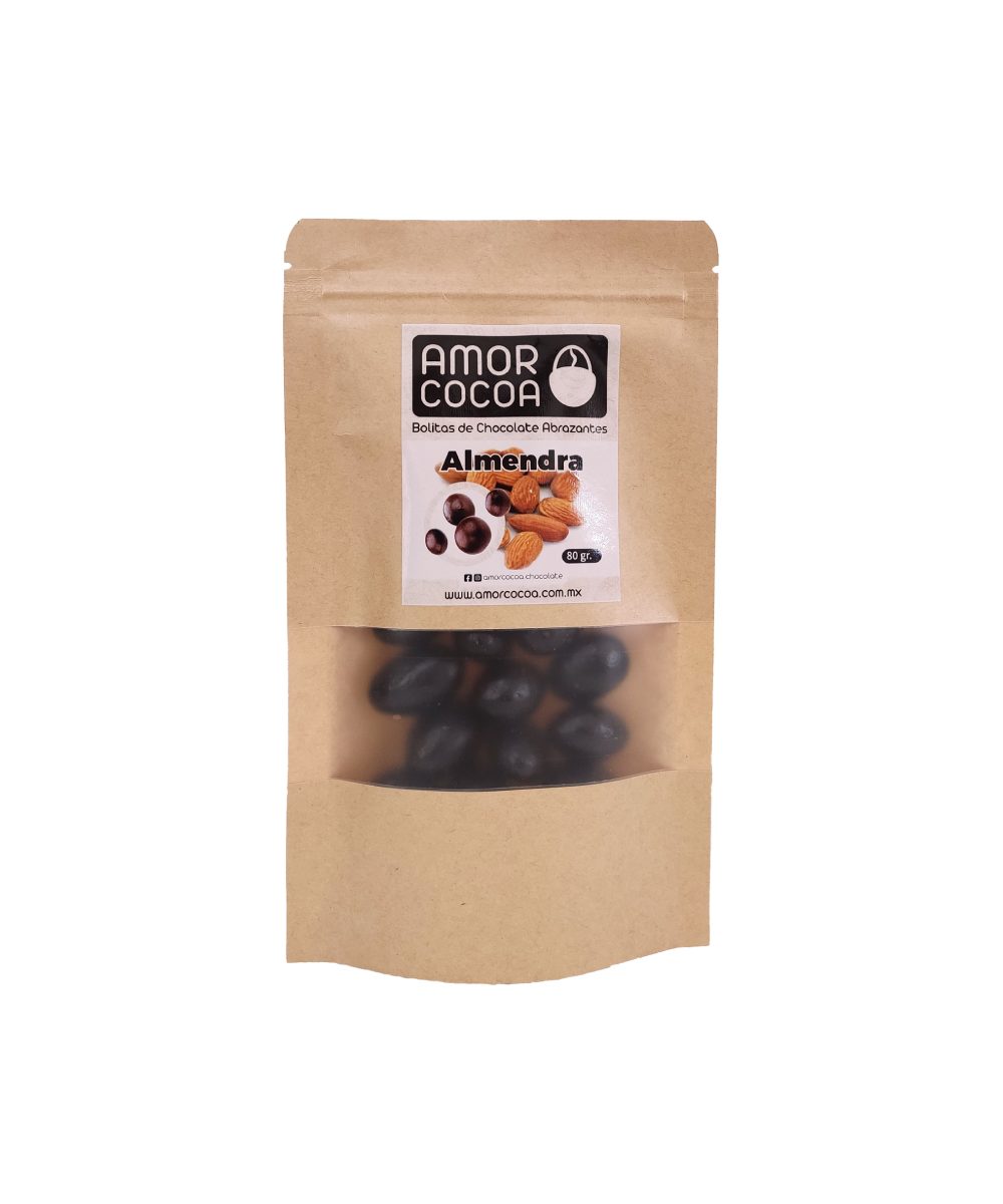 Almendra Cubierto De Chocolate - 80 gr.